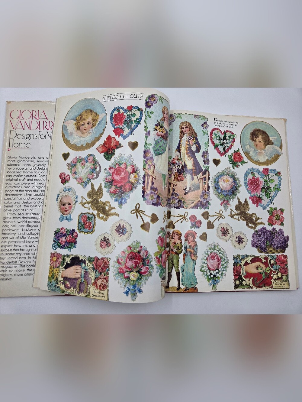 Gloria Vanderbilt Designs for Your Home Hardcover Book 1977